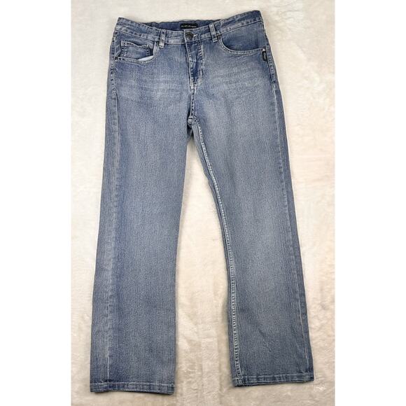Silver Jeans Co. Zane Jeans Women’s Sz 16 Blue Denim Bootcut Pants Triple 5 - Picture 1 of 8